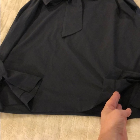 16 Athleta -BLACK- strapless, stretchy, belted NWOT - Picture 6 of 14